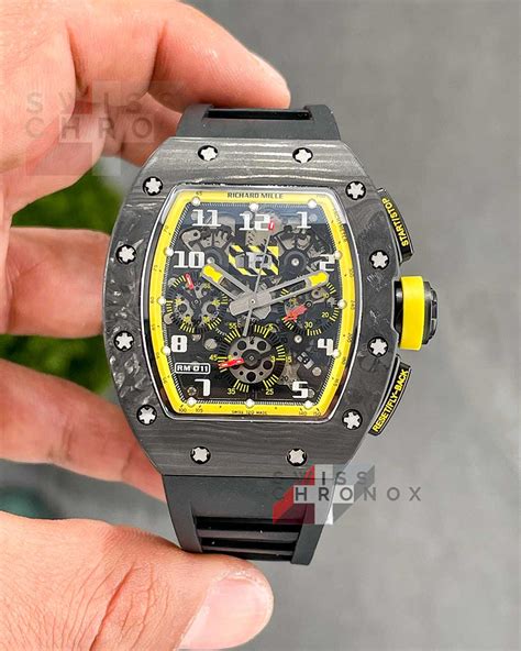 richard mille rm011 yellow storm price|Richard Mille yellow storm.